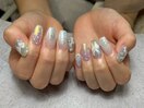 ニュアンスネイル/柄ネイル