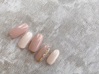 スリー(THREE)/Sep.2021/nail design