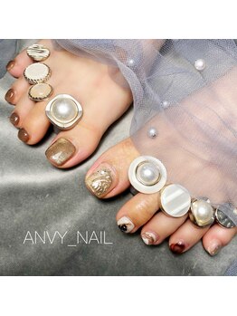 ネイルサロン あんび/フット90分アート