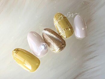 チェック柄×マグネット