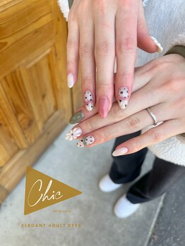 シック(Chic)/フリー＋ぷっくり花*新規¥9,130