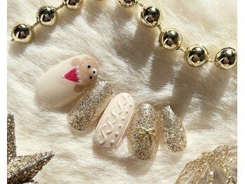 エクラ(eclat)/くまサンタ×ニット