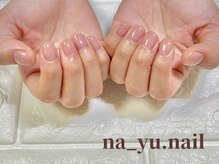 ナユネイル(na_yu.nail)/自爪風クリアネイル 208
