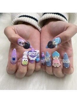 プリュム(Plume)/3D/推しネイル/キャラクター