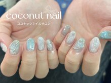 ココナッツネイル/推しネイル