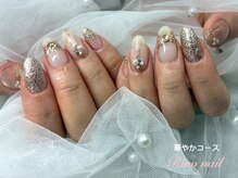 リノ ネイル(Rino nail)/上品リボン　80127