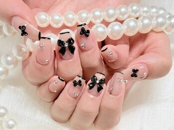 冬ネイル、持ち込みデザイン