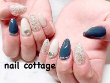 ネイルコテージ 新宿南口店(Nail cottage)/キラキラチョコネイル