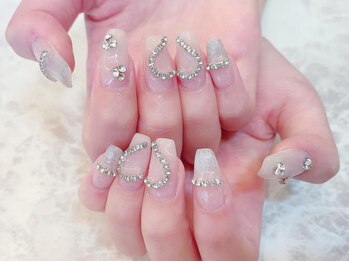 デコール 心斎橋(DECOR)/チェーンハートネイル