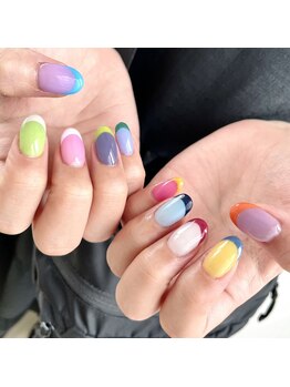 カラフルフレンチ♪