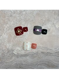 【フット】親指デザイン