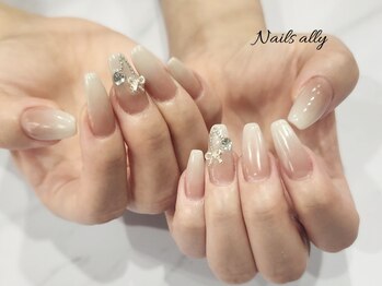 ネイルズアリー 立川店(Nails ally)/ベイビーブーマー×シュガー×冬