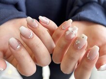 レイネイル 岡崎六名店(RAY NAIL)の雰囲気（キラキラワンホンネイル）