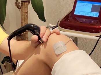 南浦和とんとん整骨院 鍼灸院/アスリートを使用するハイボルト