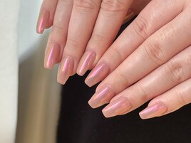 オーロラミラーネイル