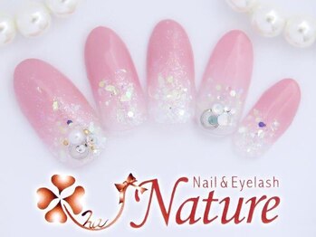 ナチュレ ネイルアンドアイラッシュ(Nature Nail & Eyelash)/定額デザイン☆￥7,452☆