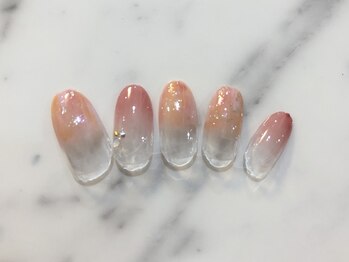 ビューティーアンドスパ セレクトプラス(Beauty & Spa treatment Select +)/マーブルグラデーションネイル