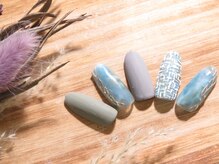 イーストネイル(East nail)/もこもこツイード♪