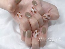 インミニネイルサロン 上野御徒町(INMENE)/シンプルネイルBコース