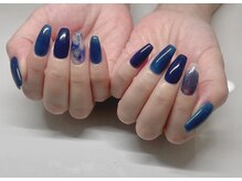 ペルシャ(Persian)/ネイビーネイル(担当:石井)