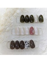 エムズネイル 本店/11月　Aサンプル　￥7100