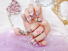 ワンホンネイル 新宿(Rumi Nail)/パーツつけ放題/持ち込み/新宿