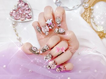 ワンホンネイル 新宿(Rumi Nail)/パーツつけ放題/持ち込み/新宿