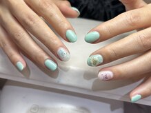 ジョアネイル(JOA Nail)/定額A/クマ/パール/ハート