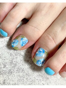 リーシアネイル(Re cia Nail)/あじさい