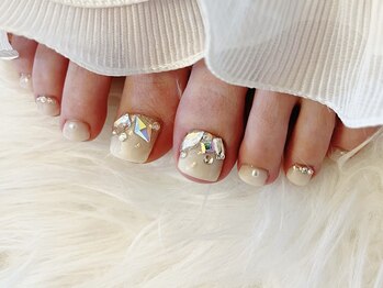 フット/ワンカラーネイル