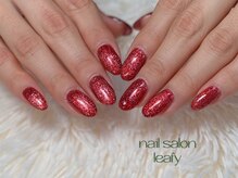 リーフィー(leafy)/キラマグ　冬ネイル