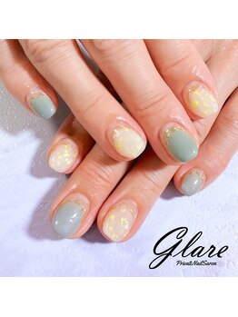 Nail salon GLARE【グレア】/定額　シンプル