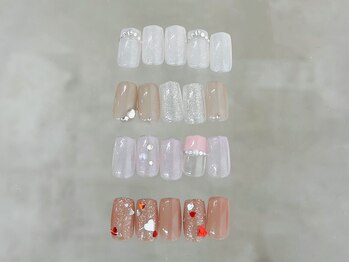 ルリア 蒲田店(loulia)の写真/指先から叶える理想の世界観!フェミニン&ガーリー・ワンホンデザインが得意◎
