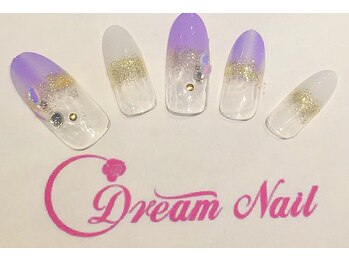 ドリームネイル 綾瀬店(Dream Nail)/縦グラデフレンチ<綾瀬店>