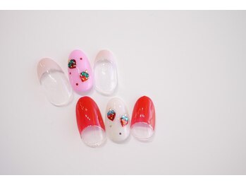 ネイルサロン ブリオン(Nail Salon Bullion)/イチゴネイル