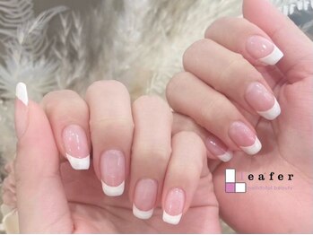 リーファネイルズ 岡山学南町店(Lea'ferNails)/フレンチ