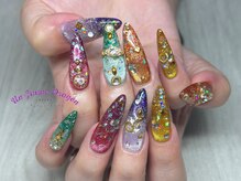 アン ジョーヌドラゴ/【ロングネイル】カラフルネイル