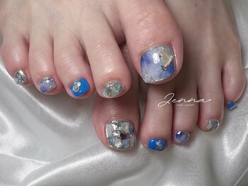 ブルー/シェルアート