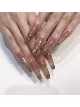 クリスタルネイルサロン(Crystal Nail)/秋フレンチ