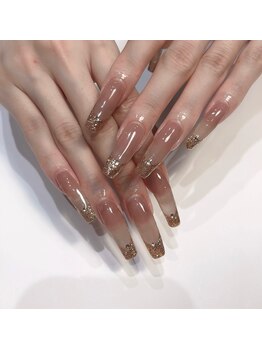 クリスタルネイルサロン(Crystal Nail)/秋フレンチ