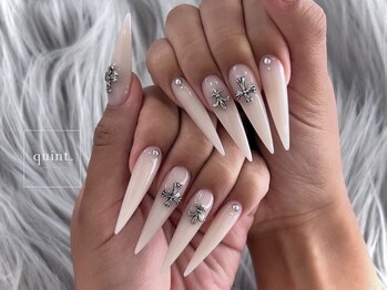 クイント(quint.)の写真/理想の長さと形を実現！持ちバツグンのスカルプネイル♪quint.が美しい指先へ仕上げます◎