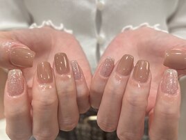 ラメ×ノーマルカラー