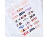 【定額ネイル】綺麗め☆《24種類》［オフ無し］￥6300