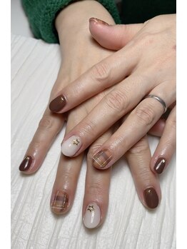 大人なバレンタインネイル♪