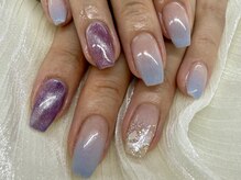 ディーネイル 四条烏丸(D-nail)/【春井】グラデ×マグネット