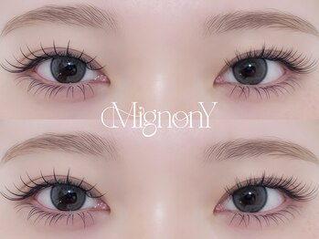 ミニョン ワイ(Mignon Y)の写真/大人気♪LEDエクステで持続力UP！さらに専売コーティング剤で束感&カール感を長くキープ★