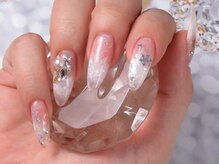 ナナズネイル 西小倉店(NANA's Nail)/クリアを入れて上品な仕上がりに