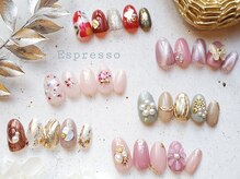 エスプレッソ アイビューティーアンドネイル 新百合ヶ丘店(Espresso)/成人式ネイル/着物 お正月ネイル