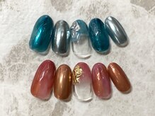 ネイルサロン キャンディネイル(Candy Nail)/ミラーネイル