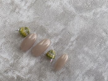 スリー(THREE)/Sep.2021/nail design